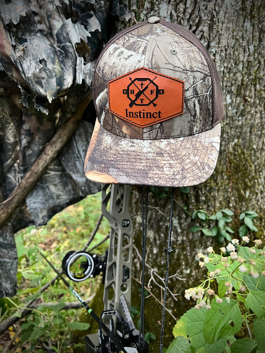 InstinctX Leather Patch Hat