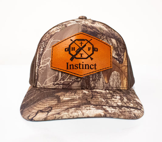 InstinctX Leather Patch Hat